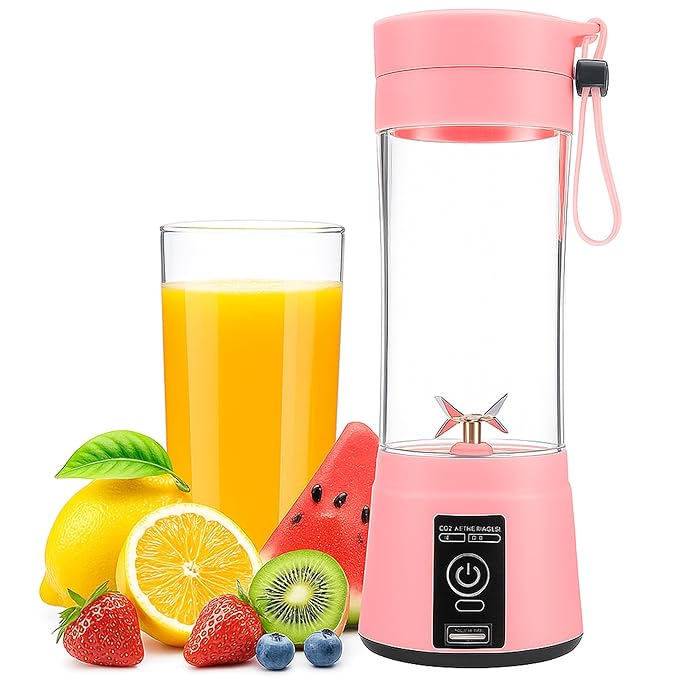 Mini Juicer – Portable USB Rechargeable Personal Blender