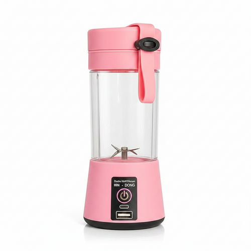 Portable Mini Juicer Blender - dimensions 22cm, 380ml capacity